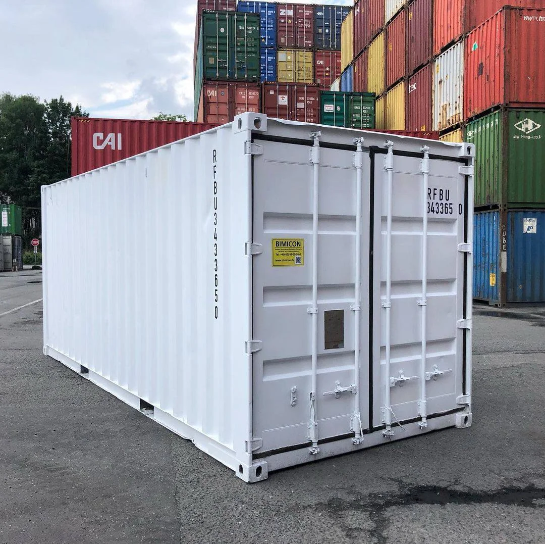 20Ft Shipping Container (One Trip) – White - Image 2