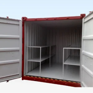10 X 8ft Flat Floor Bunded Store