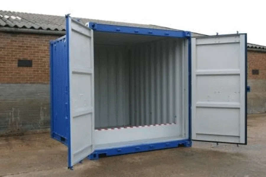 10ft X 8ft Raised Bunded Store
