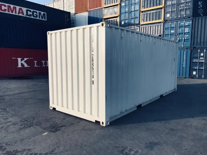 20Ft Shipping Container (One Trip) – White - Image 3
