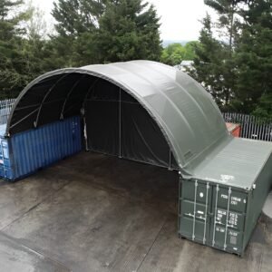 20 x 20ft Container Shelter (6 x 6m) Shade Cloth PVC