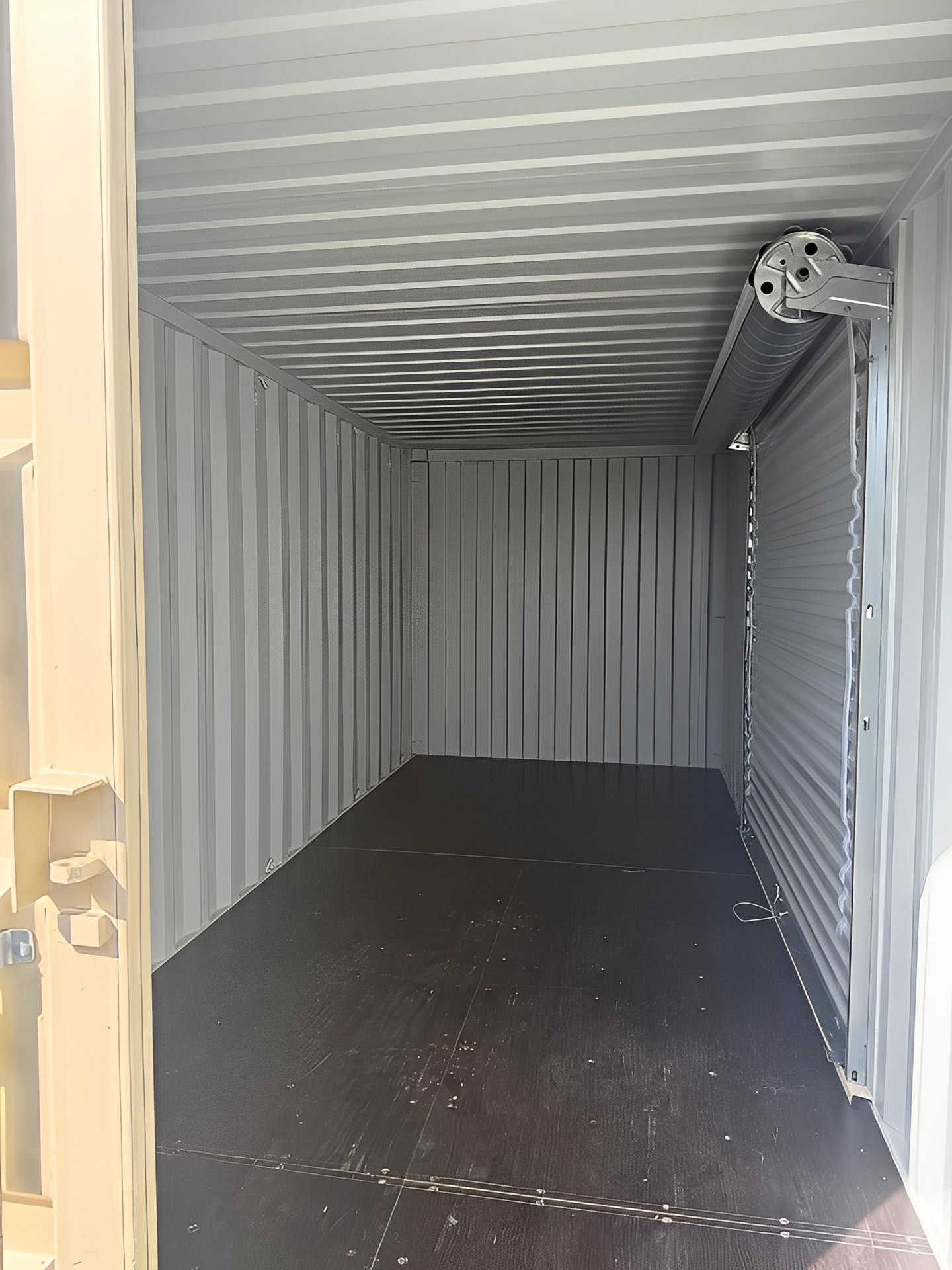 20ft One-Trip Shipping Container with 10ft Roll-Up Door - Image 3