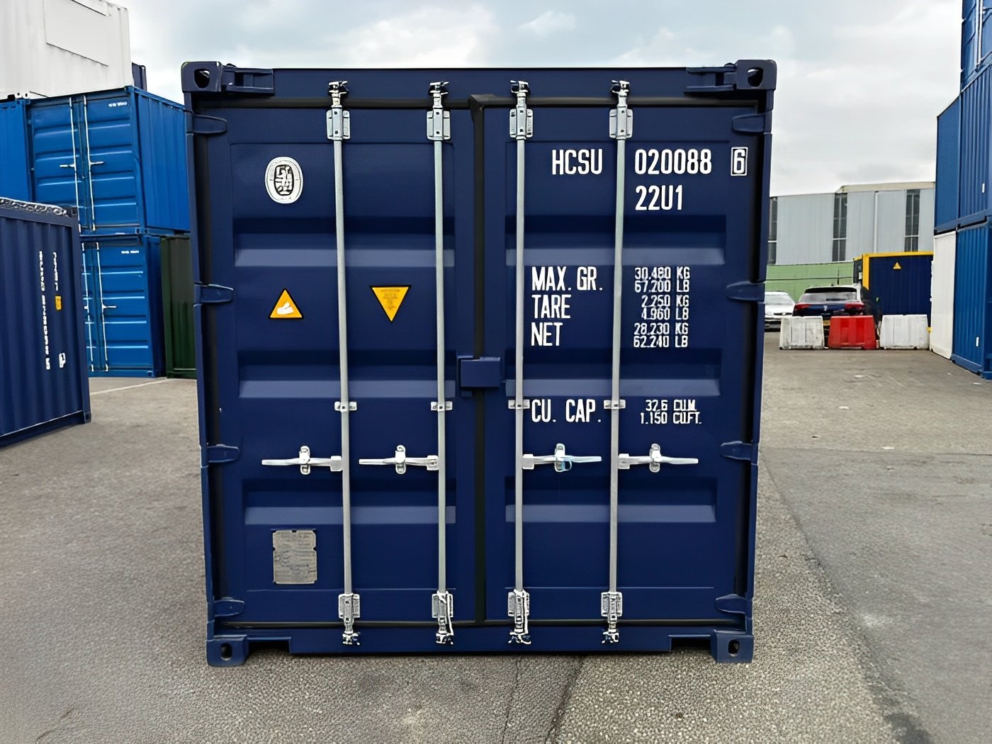 20Ft X 8Ft Open Top Shipping Container - Image 2