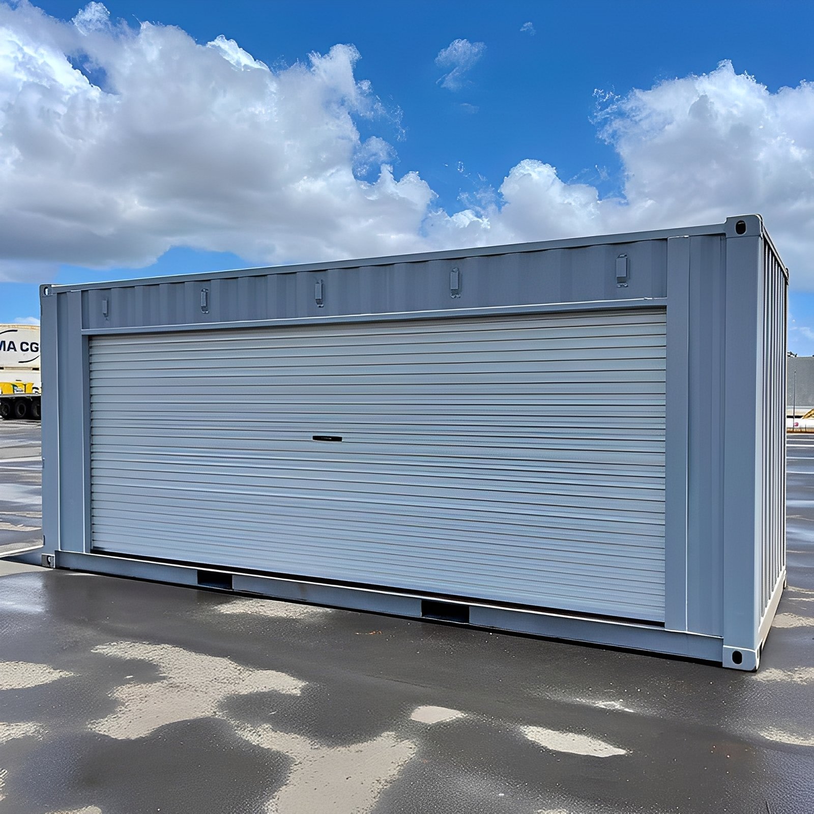 20ft Roll-Up Door Shipping Container