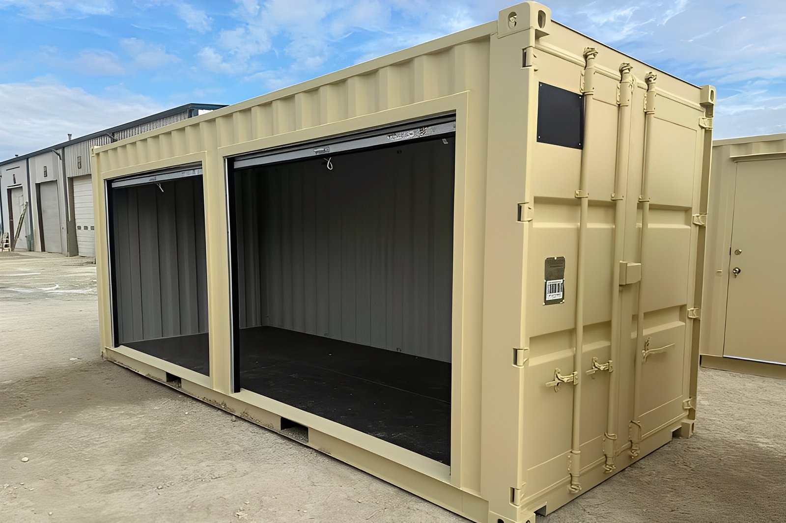 20ft Shipping Container with Double Side Cargo Doors - Image 2