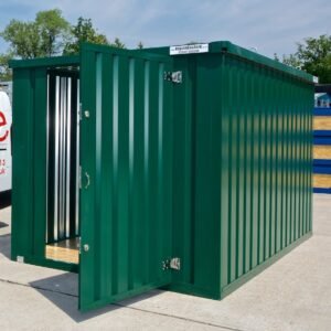 3M X 2.1M Flat Pack Storage Container