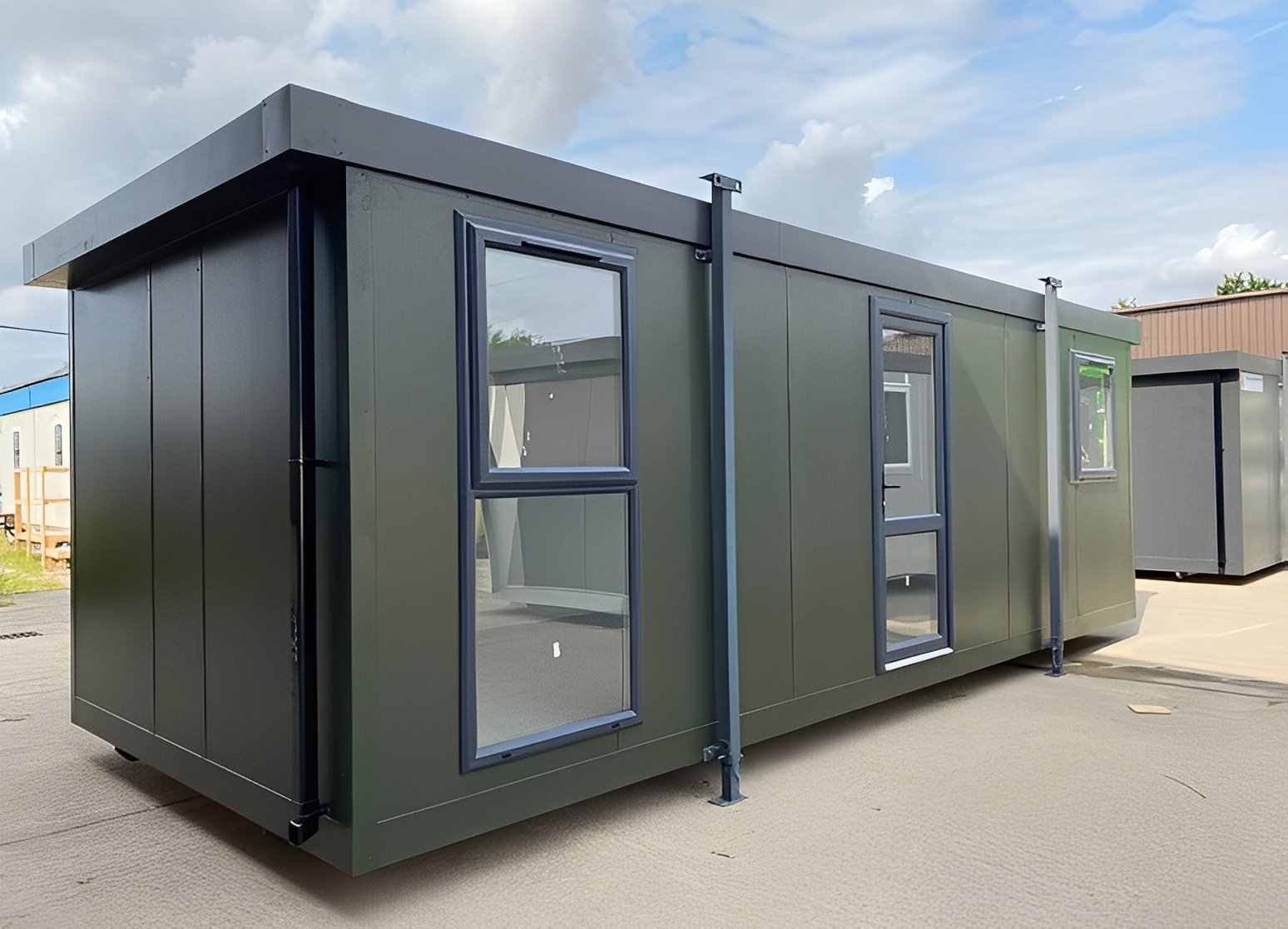 24ft x 10ft Jackleg Cabin (Site Cabin)