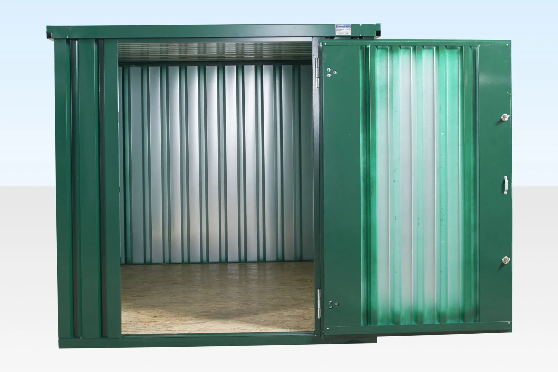 3m x 2.1m Flat Packed Storage Containers