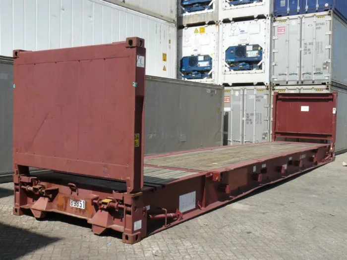 40Ft Used Collapsible Flat Rack Containers - Image 6