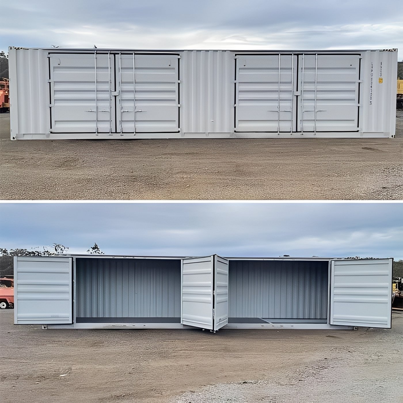 40ft High Cube Storage Container with 2 Side Doors - Image 3