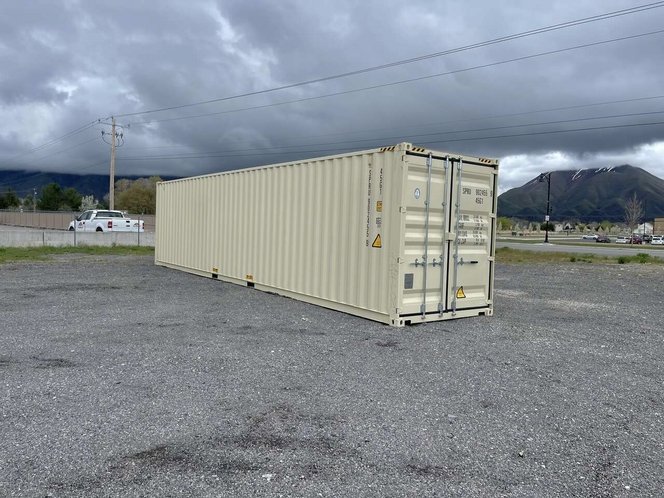 40Ft X 8Ft Used Shipping Container High Cube - Image 2
