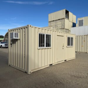 20' Ground Level Office Container