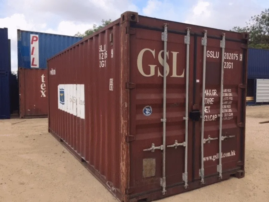 20ft X 8ft Used Cargo-worthy Dry Van