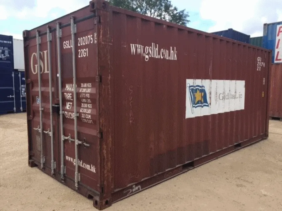 20ft X 8ft Used Cargo-worthy Dry Van - Image 4
