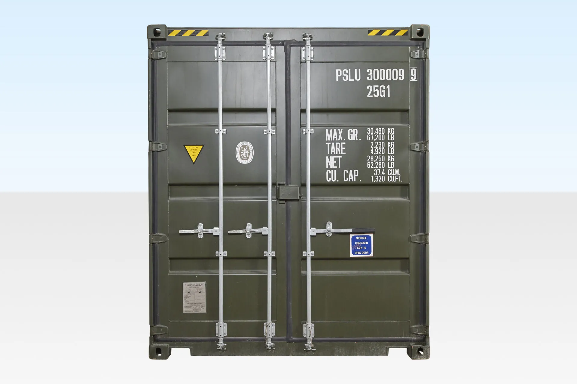 20ft High Cube Container – ONE Trip (9ft 6′ High) - Image 5