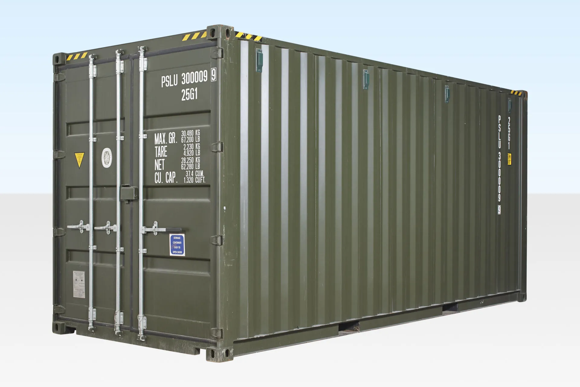 20ft High Cube Container – ONE Trip (9ft 6′ High)