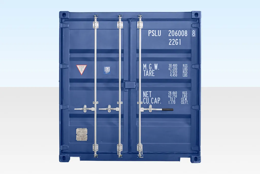 20FT X 8FT Steel Storage Container - Image 3