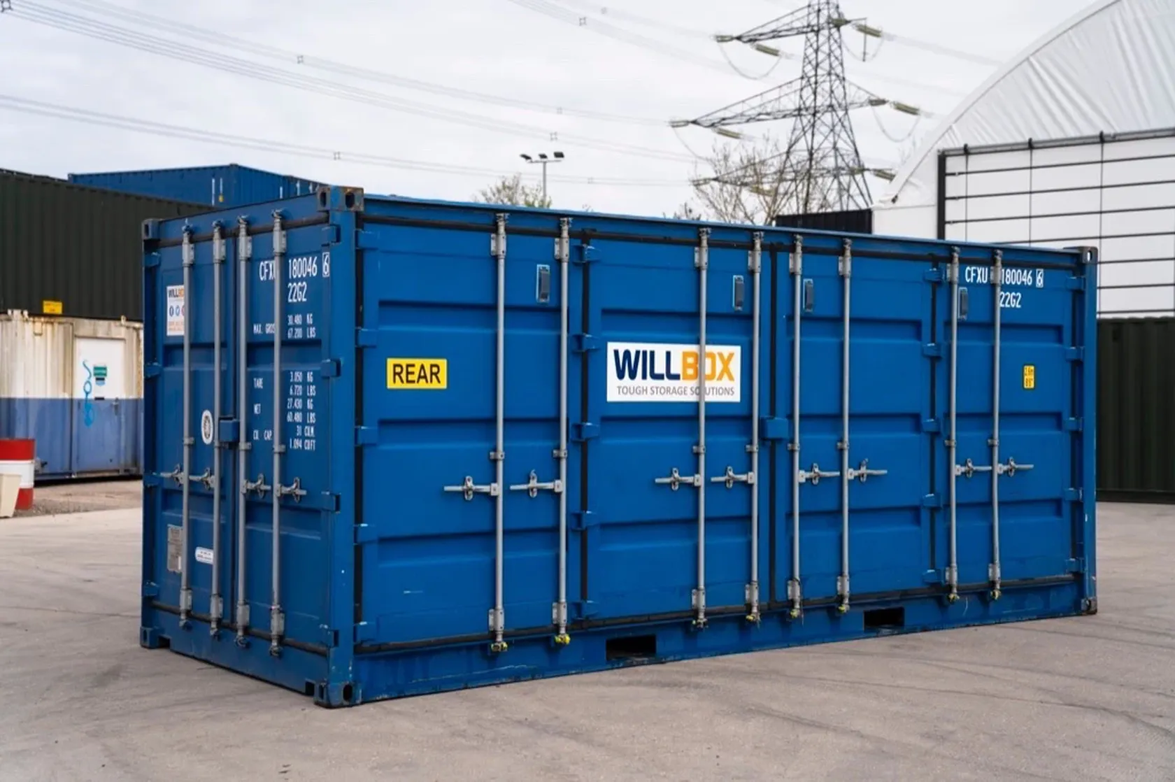 20Ft Open Side/ Full Side Access Container