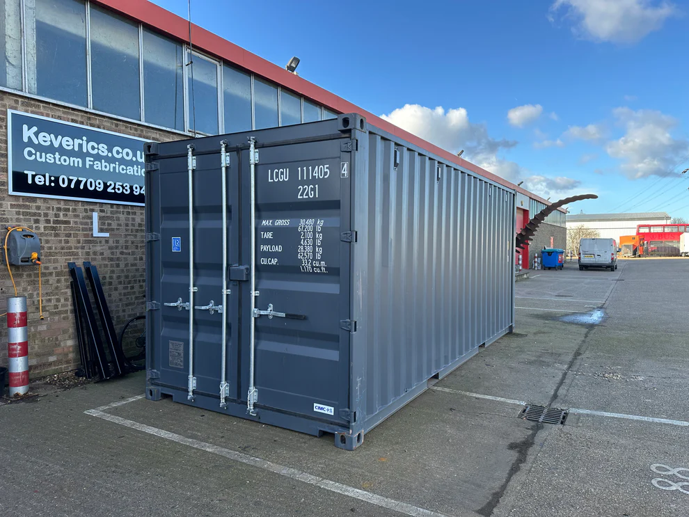 20Ft Shipping Container (One Trip) – Blue - Image 2