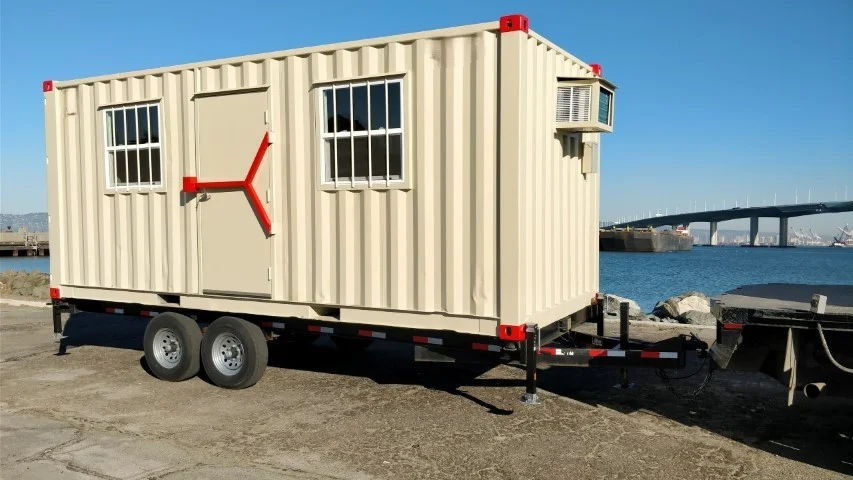 20ft Mobile Office Container With Trailer - Image 5