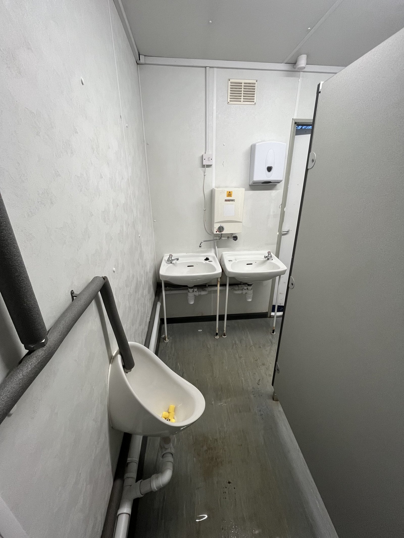 2+1 Steel Toilet Cabin 12Ft x 9Ft - Image 4