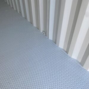 Vinyl Diamond-Plate Flooring, 45' Container